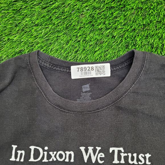 Middle-Finger Salute Shirt XL/2XL 24x30 Black Faded - Picture 10 of 16